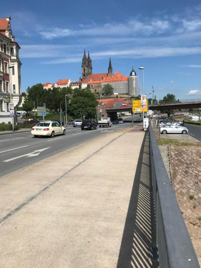 Apartments At Old Town Bridge Altstadt, Elbestrand, Fahrradweg, Schiffsanleger Meißen Zewnętrze zdjęcie